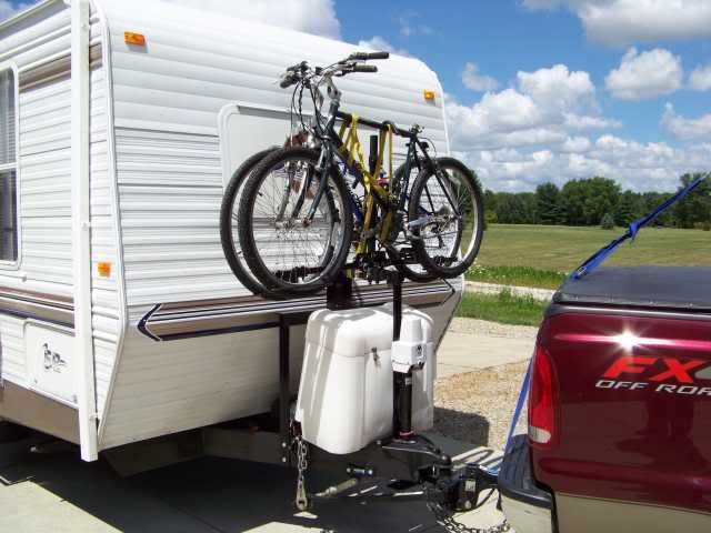 RV.Net Open Roads Forum: Travel Trailers: upnfront bike carrier? Anyone Bike Rack For Front Of Travel Trailer